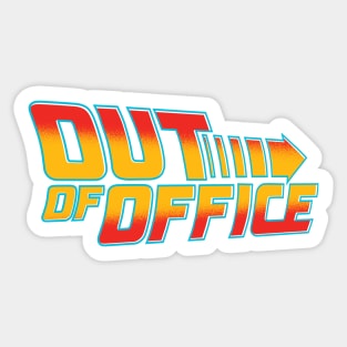 Out Of Office Sticker